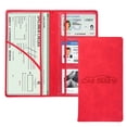 thumbnail image 1 of Car Document Holder, Driver License Wallet, Waterproof Scratch-proof Vehicle Registration Organizer for Glove Box Organization, Multi-Function Card Holder for Men and Women, 1 of 7