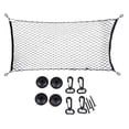 thumbnail image 1 of Car Dog Barrier Net, Hook Up Elastic Envelope Luggage Net Dual Layer Safety Net - style1, 1 of 5