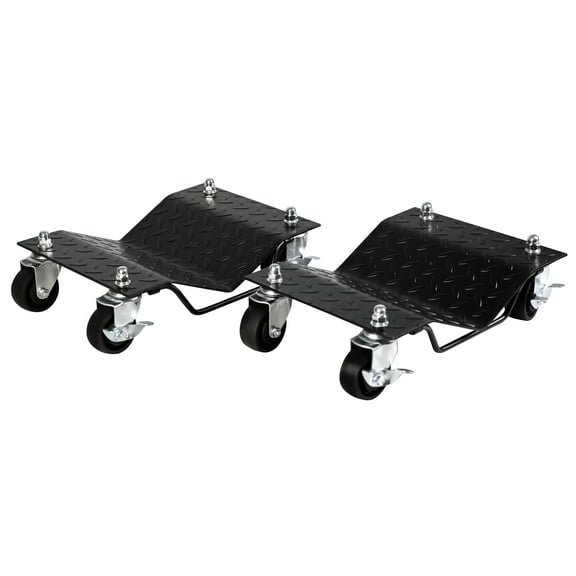 Car Dollies Set of 2/4,Car Wheel Dolly for Garage Moving Car,Vehicle Dolly Heavy Duty for Motorcycles,Disabled Units,Trucks,Dirt Bike,Trailers