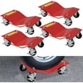 thumbnail image 1 of Car Dollies Set of 2 or 4,Dolly for Garage Moving Car,Vehicle Dolly Heavy Duty for Motorcycles,Disabled Units,Trucks,Dirt Bike,Trailers, 1 of 7