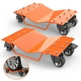 thumbnail image 1 of Car Dolly, Heavy Duty Car Mover Wheel Dollies with Antiskid Plate & 360 Degree Rotatable Wheel, Set of 2/4, 1 of 7