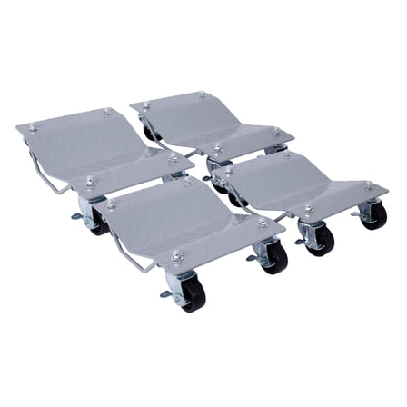 Car Dolly Set, Heavy Duty Wheel Dollies 6000lbs Capacity
