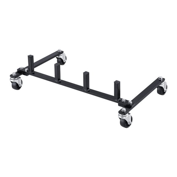 Car Dolly Storage Rack 360 Rotatable Wheels Jack Stand Organizer 4-Dolly Capacity