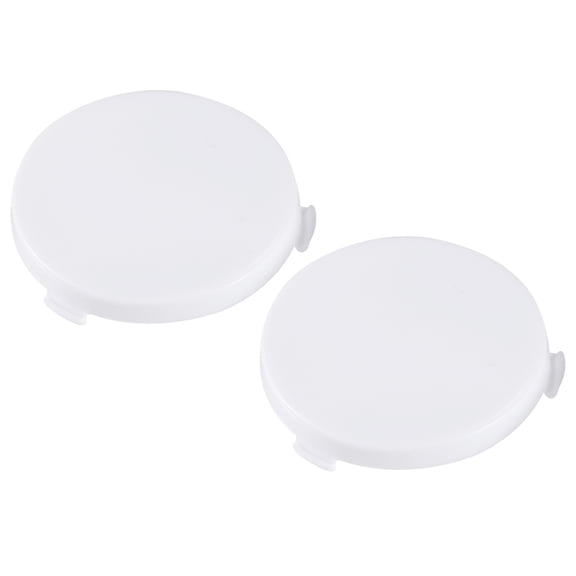 Car Dome Courtesy Sail Panel Light Lamp Lens Cover for Chevy Impala 1962-1967 Plastic White (Set of 2)