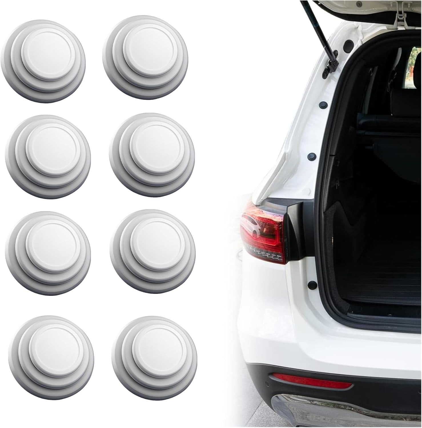 Car Door Bumper Protection Pads Universal Car Door Shock Absorber Car