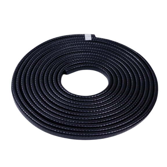 Car Door Edge Guards Protector Molding Protective Universal Fit Glue Free Buckle Door Anti Collision Strip 16.4ft/5M for Truck UTV Black