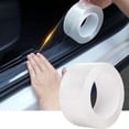 thumbnail image 1 of Car Door Edge Guards, Scratch Cover Sill Protector Bumper Protector 5D Carbon Fiber Car Wrap Film Automotive Self-Adhesive Anti-Collision Film Fits for Most Cars, 1 of 7