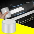 thumbnail image 1 of Car Door Entry Guards Scratch Cover Protector Paint Threshold Guard,Door sill Protector,Front Rear Door Entry Sill Guard Scuff Plate for Most Cars,2.7in9.8ft(7cm*3m) Transparent, 1 of 7