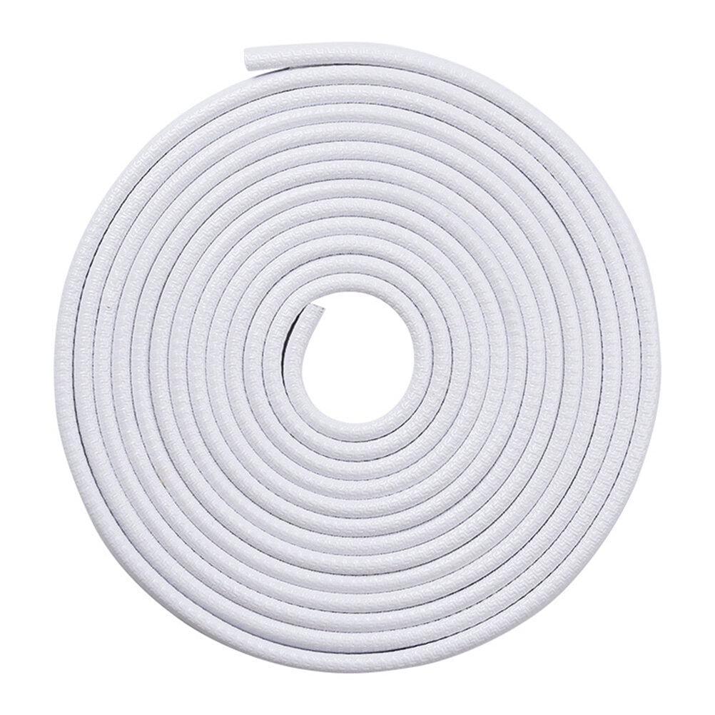 Car Door Guards Trim Rubber Seal Protection Car Seal Strips (White