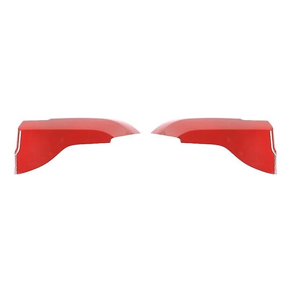 Car Door Handle Armrest Decoration Cover Trim For 2015-2021 Accessories (abs Red)