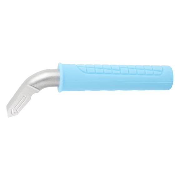 Car Door Handle Assist, Portable Vehicle Support Handle with Seat Belt Cutter, Aluminum Alloy, Blue, 450lbs Capacity