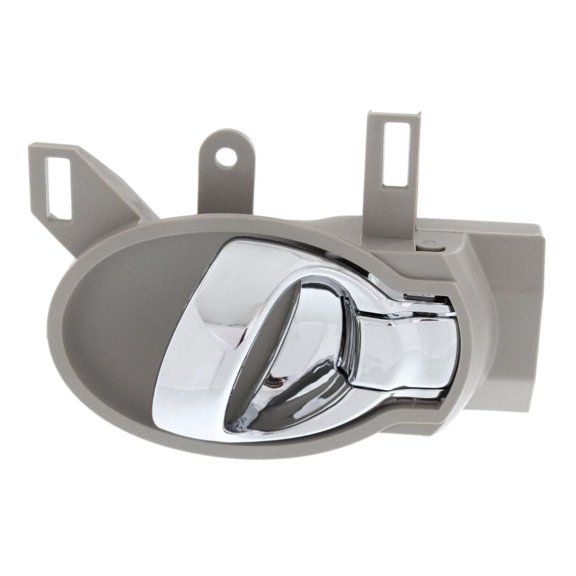 Car Door Handle Interior Front Rear Driver Side Left Gray with Lever