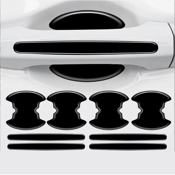 Car Door Handle Protector Scratch Guard Sticker Transparent Decoration Strip for Vehicle Interior Door Bowl Collision Protection and Scratch Prevention for Car Owners and Auto Enthusiasts Sopatenor