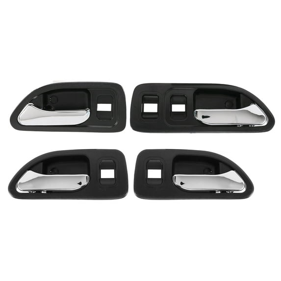 Car Door Handles Chrome Interior Inside Inner Front Rear Driver Passenger Side for Accord 1994-1997