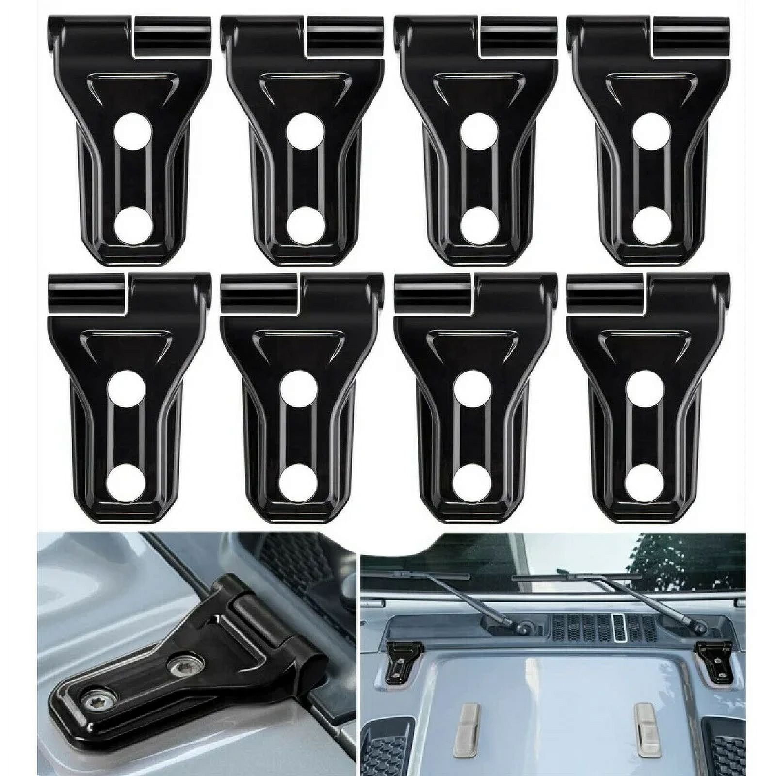 Car Door Hinge Decorative Cover For Jeep Wrangler JL JLU & Gladiator JT ABS Trim External Accessories 2018-2021