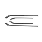 Car Door Interior Trim Strip For Toyota ALPHARD VELLFIRE 30 Series 2015-2022 Car Interior Accessories Carbon Fiber
