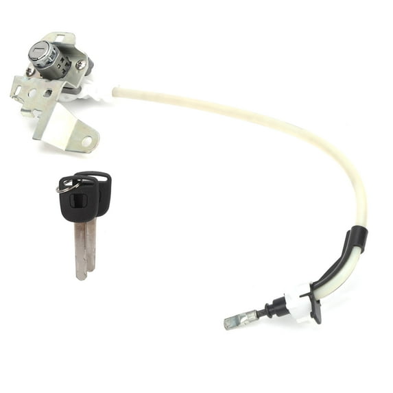 Car Door Lock Cylinder, Left Driver Door Lock Cylinder with Cable 2 Key Replacement for CRV 2011 72185SWAA01