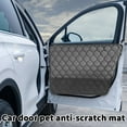 thumbnail image 1 of Car Door Protector for Dogs Pet Car Door Cover-Waterproof Scratchproof Nonslip Durable Car Door Protector, Machine Washable Pet Vehicle Door Guard(20.5"×27.5",Black), 1 of 4