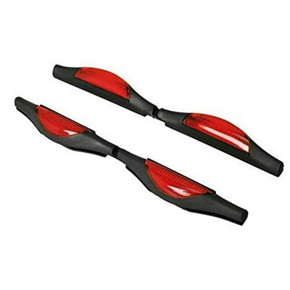 Car Door Protectors Bump Stop Door Edge Strip Dent Reflectors Clip on Car Rear Front Door Scratches Protection