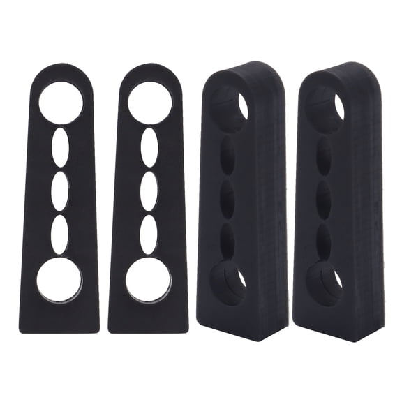Car Door Rattling Screaks Soundproof Seal Door Lock Sound Deadener Buffer Auto Accessory
