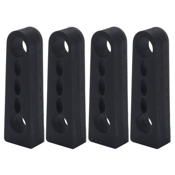 Car Door Rattling Screaks Soundproof Seal Door Lock Sound Deadener Buffer Auto Accessory