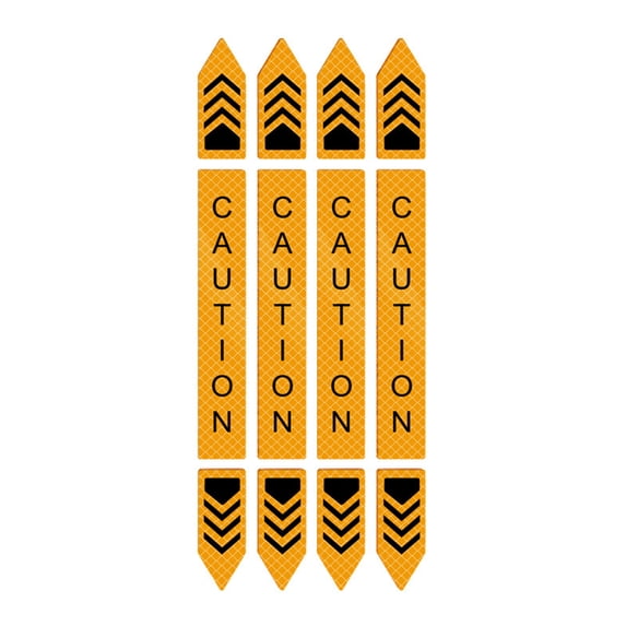 Car Door Reflective Tape Waterproof Reflective Decals Warning Tape for ...