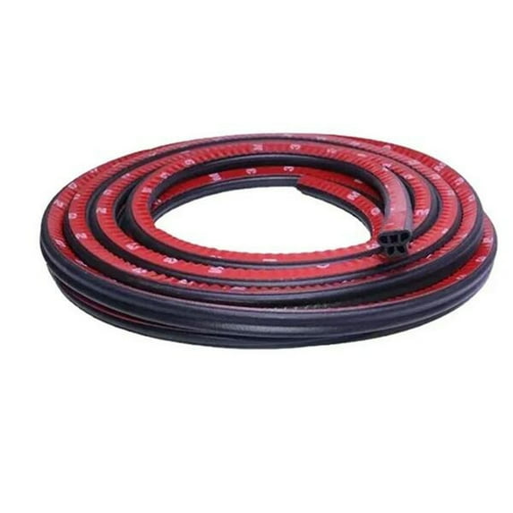 Car Door Seal Strip Car Weather Stripping Shape Rubber Seal Strip Self Adhesive Auto Door Soundproofing Weatherstrip for Car Truck SUV (10m)