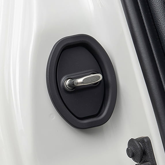 Car Door Shock Absorber 4PCS Stainless Steel Car Door Lock Protector Car Accessories