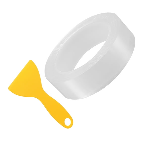 Car Door Sill Protector Film Cover 1000x3cm 32.8ftx1.18inch Universal for Truck SUV Acrylic Transparent