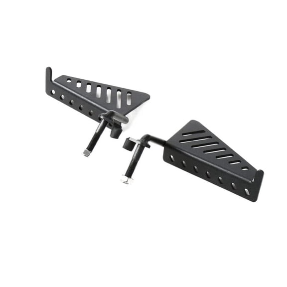 Car Door Step Roof Top Rack Auxiliary Pedal Door Hinge Foot Pedal Peg Rest for 2007-2018 For Jeep For Wrangler JK JKU