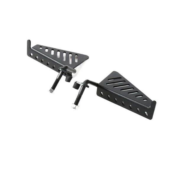 Car Door Step Roof Top Rack Auxiliary Pedal Door Hinge Foot Pedal Peg Rest for 2007-2018 For Jeep For Wrangler JK JKU