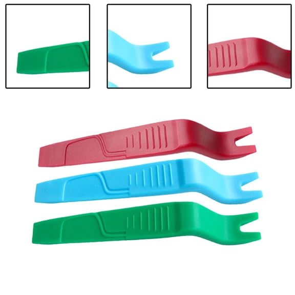 Car Door Trim Panel Tool Installer Tool For Car Door Clip Panel Crowbar Removal Light Blue Fangkenuo