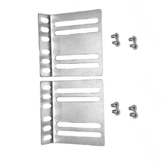 Car Double DIN Installation Set Metal Construction Car Stereo Mounting Bracket Set for 2DIN Head Units