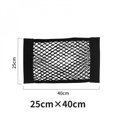 thumbnail image 1 of Car Double Mesh Trunk Storage Storage Mesh Car Item Fixed Mesh Car Finishing Storage Elastic Strap, 1 of 10