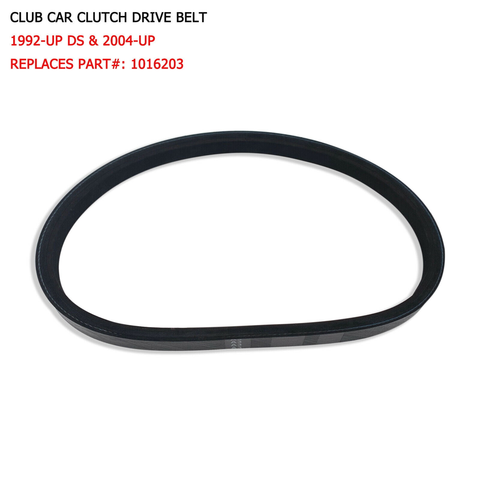 OEM Club Car Drive Belt & Starter Belt Kit - Fits 1993, 1995, 1996 DS Models Only (Parts 1016203 & 1015241) - View #5