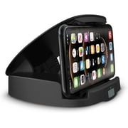 Car and Driver DashMate 15W Wireless Smartphone Charger, Built-in Cooling Fan, Case-Friendly Charging Mount for Cell Phones, Swiveling Base for Easy Navigation