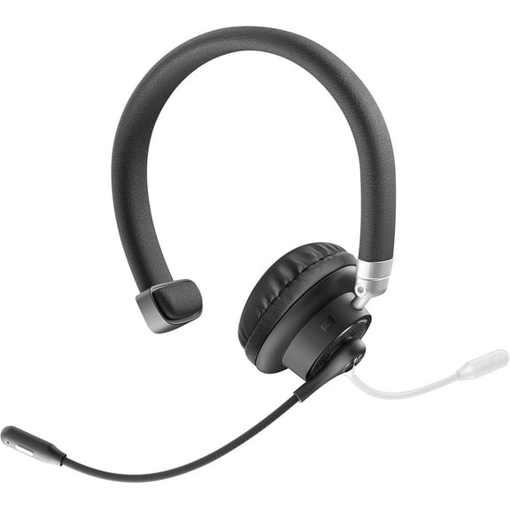 Car and Driver Trucker Bluetooth Headset, Wireless Headset Noise Canceling Headphones with Microphone, Home Office, Zoom, Call Center, Clear Highway | Siri, Alexa, Google Compatible