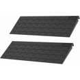 thumbnail image 1 of Car Driveway Ramps 35.5Inch Rubber Curb Ramp 28000lbs Load Capacity 2.6INCH Rise Curbside Bridge Ramp for Warehouse Garage Sidewalk(2Pack), 1 of 7