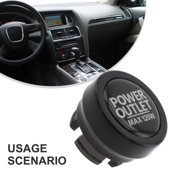 Car Dust Protection Cap For Power Outlets Compatible With Most Vehicles