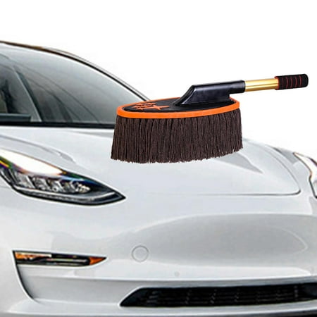 Car Duster Cleaner Extendable Handle Dust Remover for Motorcycle RV SUV without Brush Box