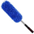 thumbnail image 1 of GARITIN Car Duster, Microfiber Car Cleaning Brush with Extendable Handle, Scratch-Free for SUV Truck RV Roof Windshield, Wet/Dry Washable Head, Blue, 1 of 7