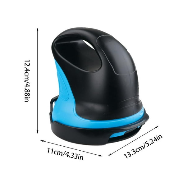 Car Electric Ice Scraper Electric Battery Window Snow Scraper Windshield Glass Defrost Clean Portable Ice Scraper Auto Deicing (Blue)