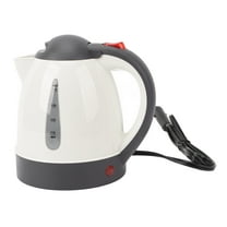 Car Electric Kettle, Heated Water Tea Coffee Kettle 1L Stainless Steel Plastic For Trip