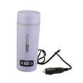 thumbnail image 1 of Car Electric Kettle Heating Cup Water Boiler Stainless Steel Adjustable Temperature for Camping Drivers Outdoors, 1 of 9
