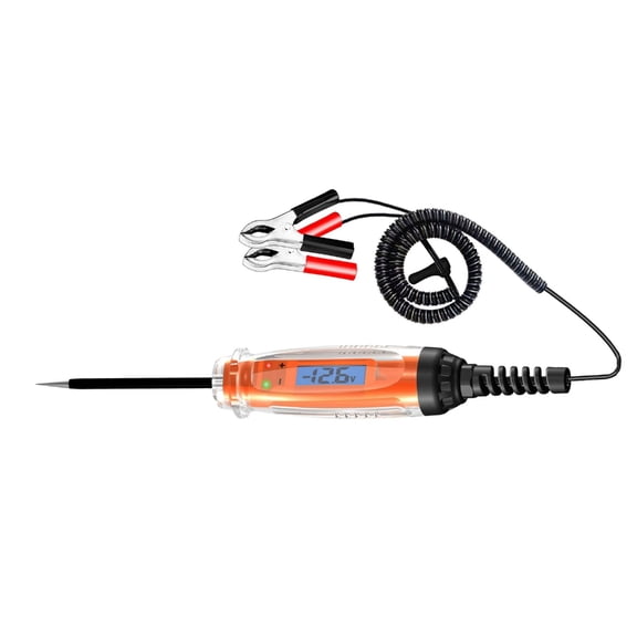 Car Electrical Diagnostic Tool Hearable Visual Alerts LCD Display Voltage Meter