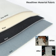 Car Elements Automotive Headliner Fabric, 100% Polyester, Foam Backing, 60 Width