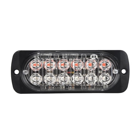 Car Emergency Signal Truck LED Flash Light Orange Grill Breakdown Fog Lights For SUV Vehicles Supplies