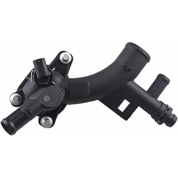 Car Engine Cooling Thermostat for Chevrolet For Sonic 1.4L 2012 2013 2014 2015 2016 2017 2018 2019 2020 1338489 Engine Water Pump Outlet Coolant Thermostat Housing