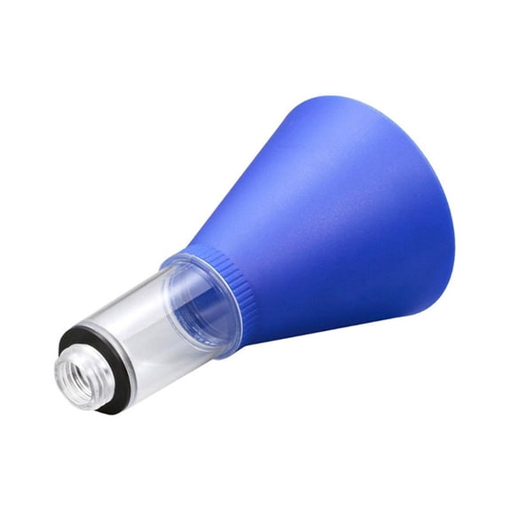 Oil Filling Funnel Threaded Locking Visible Engine Oil Change Tool Leakproof Automotive Drain Tool Portable