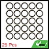 Car Engine Oil Drain Crush Flat Bonded Washer Gaskets 25pcs M14 Bronze Tone